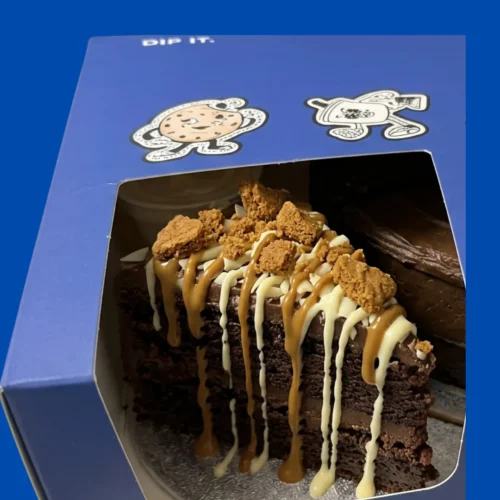 BISCOFF AND WHITE CHOCOLATE GATEAUX