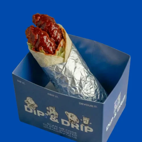SPICY DIPPED CHICKEN WRAP