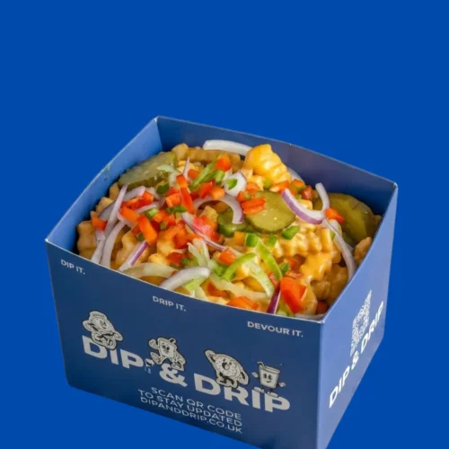 LOADED FRIES VEGETARIAN OPTION